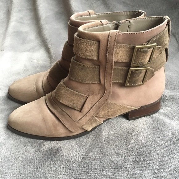 Zara Collection low ankle boots with straps - Picture 3 of 7